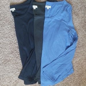 Set of Aerie by AEO long sleeve layering shirts XL